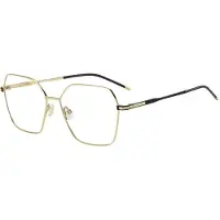 HUGO BOSS BOSS 1946 56/15/140 Zwart goud Metalen monturen VROUW BOSS 1946