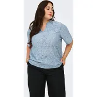 ONLY Carhellen Blouse Dames Blauw S-42/44
