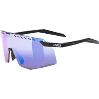 Uvex Pace Stage CV, zonnebril, zwart/blauw