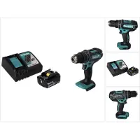 Makita DHP 482 RM1 Accu klopboormachine 18 V 62 Nm + 1x accu 4.0 Ah + lader (Oplaadbare batterij)