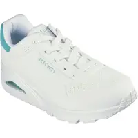 Bonprix Sneakers laag 'Uno' turquoise / wit