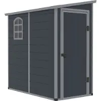 Westmann Kunststof aanbouw tuinschuur hortus m -111x191x194cm -