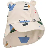 Liewood - Kid's Senia Sun Hat with Ears - Pet 48-49 cm - 9-12 Months, beige