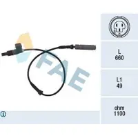 FAE 78023 Wielsnelheidssensor (ABS)