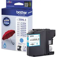 Brother Inktcartridge LC-225XLC Cyaan Hoge capaciteit