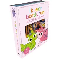 Standaard Uitgeverij Ik leer borduren: schattige dieren