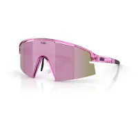 Bliz - Zonnebrillen - P006S Transparant Pink voor Unisex - Roze