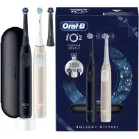 Oral-B iO 2 Black + Extra Body Pink Holiday Giftset