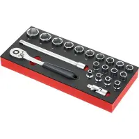 Facom start module foam doppen 1/4" 21-delig - MODM.SL151-21