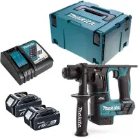 Makita DHR171RFJ 18V Li-Ion Accu SDS-plus Boorhamer Set (2x 3,0Ah Accu) In Mbox - 1,2J