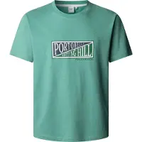 Pepe Jeans Heren George T-shirt groen (M), Casual, Katoen, Korte mouwen PM5010318