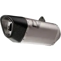 Leovince Lv-14 R Titanium Kawasaki Klz 1000 Abs 19-24 Gehomologeerde Uitlaatdemper