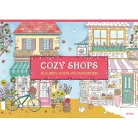 Deltas Cozy Shops Kleuren voor volwassenen Kleurboek