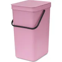 Brabantia Sort & Go Prullenbak - 16 l - Lilac Pink