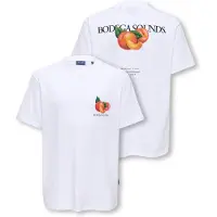Only & Sons Osjtasty T-shirts Heren Wit 122/128