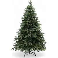 XMS-Trees Kunstkerstboom Whistler H180 x Ø124 cm - inclusief LED - Realistisch model/Dennengroen - Brandvertragend