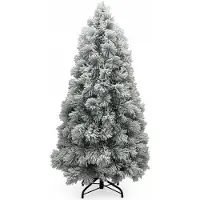 XMS-Trees Kunstkerstboom Fairbanks H150 x Ø76 cm - met besneeuwde takken - Brandvertragend