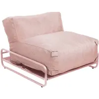 Oviala - Modulaire tuinstoel met poederroze frame - Mixi