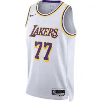 Nike NBA Los Angeles Lakers Swingman Doncic #77 Jersey, wit