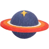 Gistuch Kratzplank Planet Form, gemaakt van natuurlijk sisal, voor speelplezier en om verveling tegen te gaan, en om meubels te beschermen. Katten speelgoed voor katten