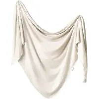 Copper Pearl Oat Knit 116x116 Cm Knit Muslin Wit Kinderen