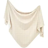 Copper Pearl Sol Knit 116x116 Cm Knit Muslin Beige Kinderen