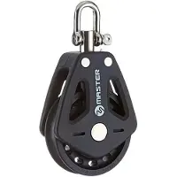 Tersma Single Swivel Bearing Pulley 50 Mm Zilver