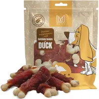 Mersjo Kalkoenkubes Met Eend - Natuurlijke Hondensnack - Graanvrij - 500g