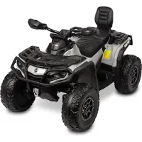 Toyz , Elektrische kinderauto, Kinderauto Outlander, Loopauto, Grijs