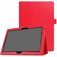 EtuiTab Lenovo TAB M7 - Tablethoes - Rood - Eco-leer - Magneet