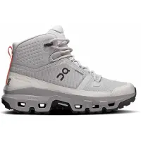 ON - Dames wandelschoenen - Cloudrock Mid WP W Glacier/Alloy voor Dames van Wol - Maat 38 - Grijs