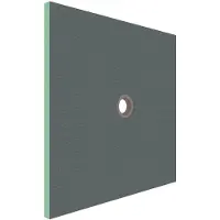 AICA douchebak XPS-isolatieplaat 90x90cm zijn ideaal voor vochtige ruimtes zoals een badkamer, H: 40mm
