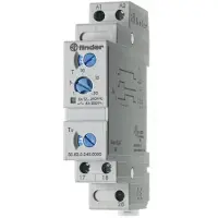 Finder Ster Delta Timer Relais 24-240V AC/DC 6A Dubbele NO - 80.82.0.240.0000