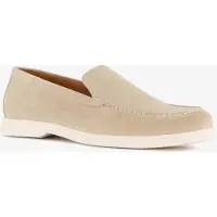 Van Beers suède heren instappers beige maat 43