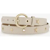 Scapino Dames riem met schelpenstuds goud
