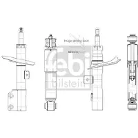 FEBI BILSTEIN 1002307 Schokdemper