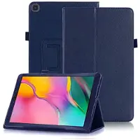 EtuiTab Samsung Galaxy Tab A 10.1 - Tablethoes - Standfunctie - Magnetische Sluiting - Ciemno Niebieski