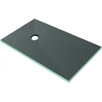 AICA douchebak XPS-isolatieplaat 150x90cm zijn ideaal voor vochtige ruimtes zoals een badkamer, H: 40mm