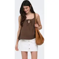 ONLY Onlthyra Top Dames Bruin S