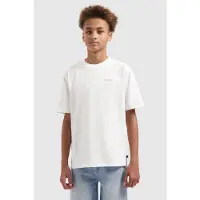 Ballin T-shirt met backprint wit Jongens Katoen Ronde hals Backprint - maat 176