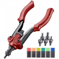 Fortum professionele Korte Nitnageltang M3-M10 (270mm) - Krachtig & Ergonomisch