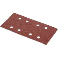 Kreator schuurpapier rechthoekig 90x185mm k80 klittenbandsysteem set van 5 stuks (KRT200505)