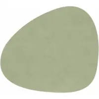 Lind DNA Placemat Curve L Corduroy Nupo Olive Green (Set van 4)-37 x 44 cm