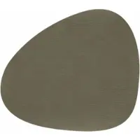 Lind DNA Placemat Glass Mat Curve L Corduroy Nupo Army Green (Set van 4)-37 x 44 cm