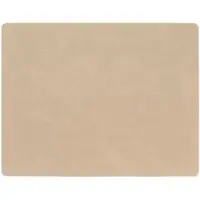 Lind DNA Placemat Square L Corduroy Nupo Sand (Set van 4)-35 x 45 cm