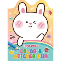 Deltas Kleurboek - kleuren en stickeren - kawaii