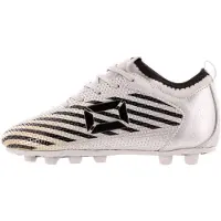 Stanno Vulture FG JR III junior voetbalschoenen - wit/zwart/goud Jongens/Meisjes Imitatieleer - maat 34