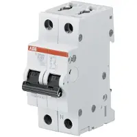 ABB S200 Mcb 1P+N 2A B-Curve 6Ka Aardlekautomaat - 2Cds251103R0025