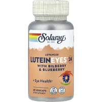 Solaray Advanced Lutein Eyes 24mg Vitamins Capsules 60 Eenheden