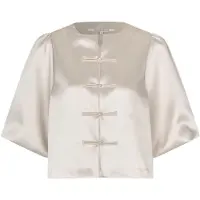 Second female Dames Blouses Perlla New Blouse - Gebroken Wit - Maat M
